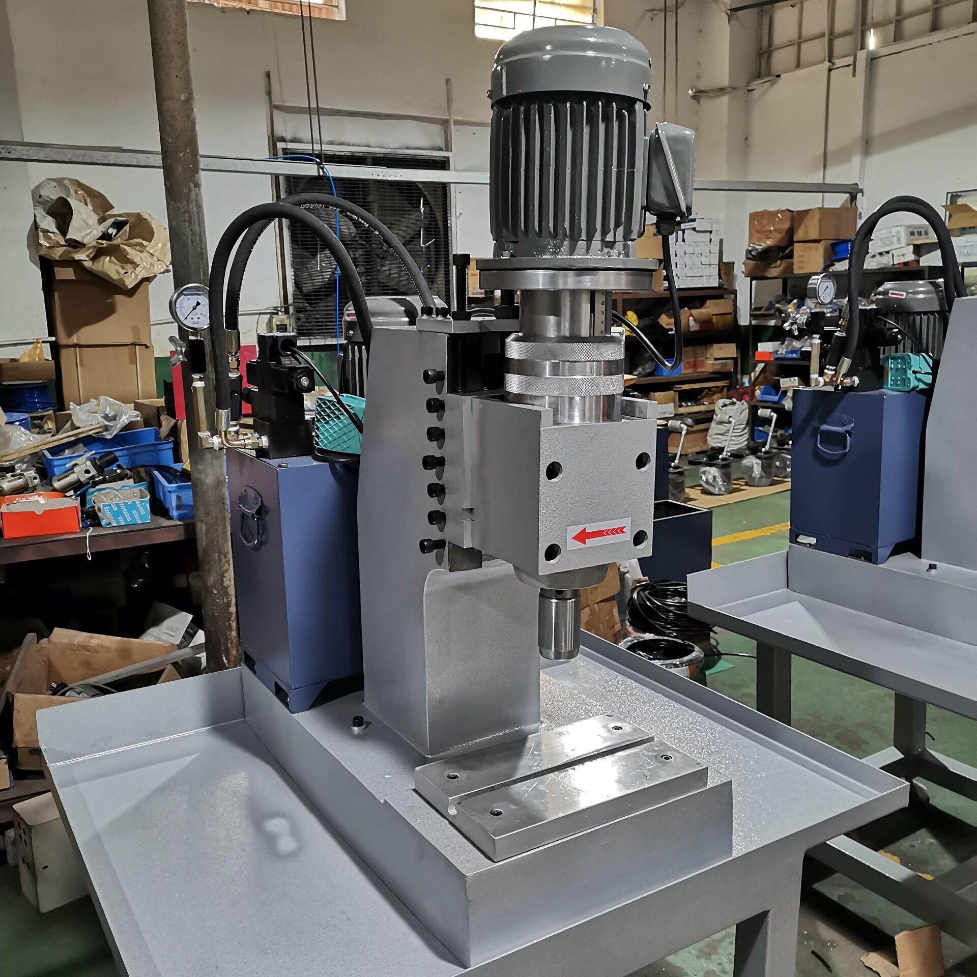 桌上型液压旋铆机五金工具旋铆机剪刀旋铆机桌上型油压旋铆机