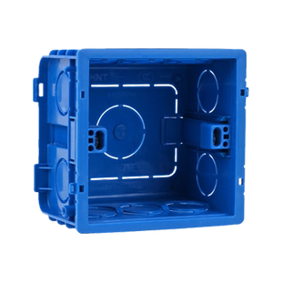 正泰86型暗装开关插座固定器高强度加厚底盒线盒预埋暗盒通用型
