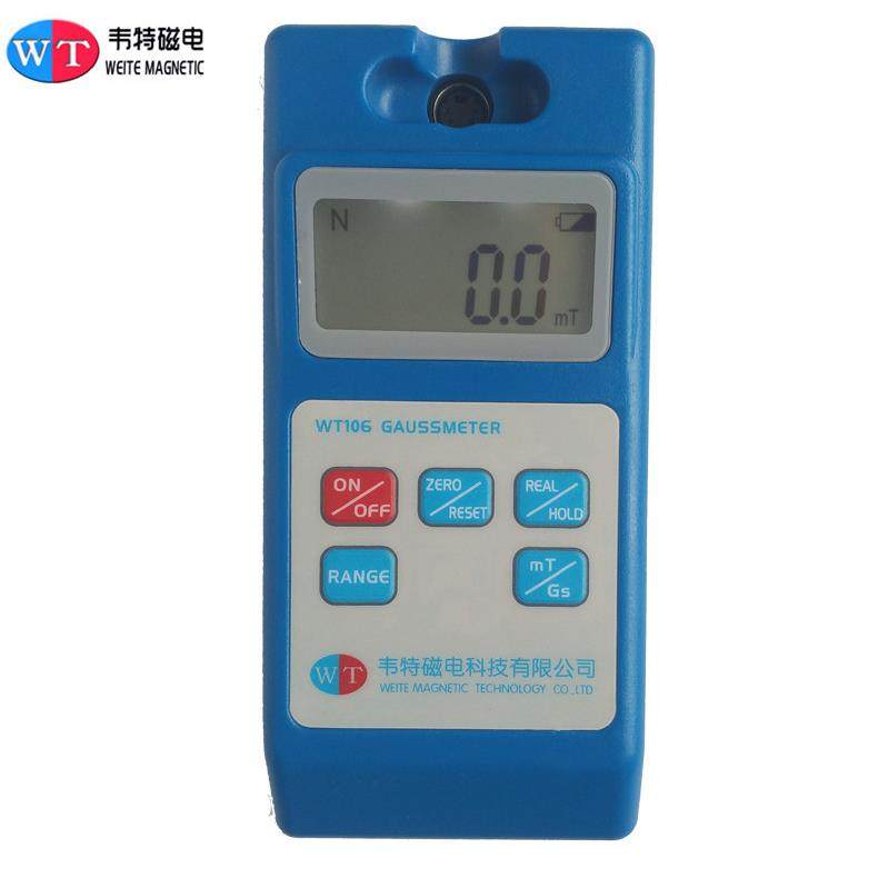 WT106大量程高精度高斯计特斯拉计磁力检测磁铁磁性测量表面