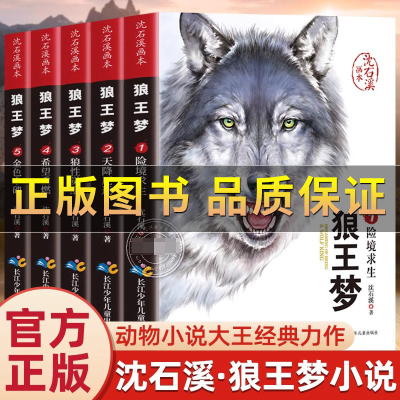 狼王梦沈石溪正版全套5册