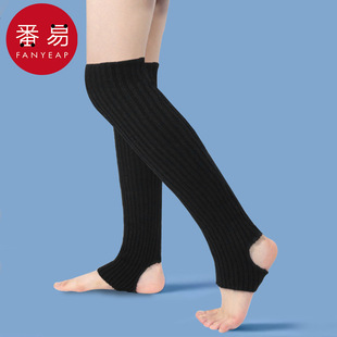 压力普拉提跳绳跑 防滑女中筒袜运动用品冬季 袜子 瑜伽袜AA1pq801