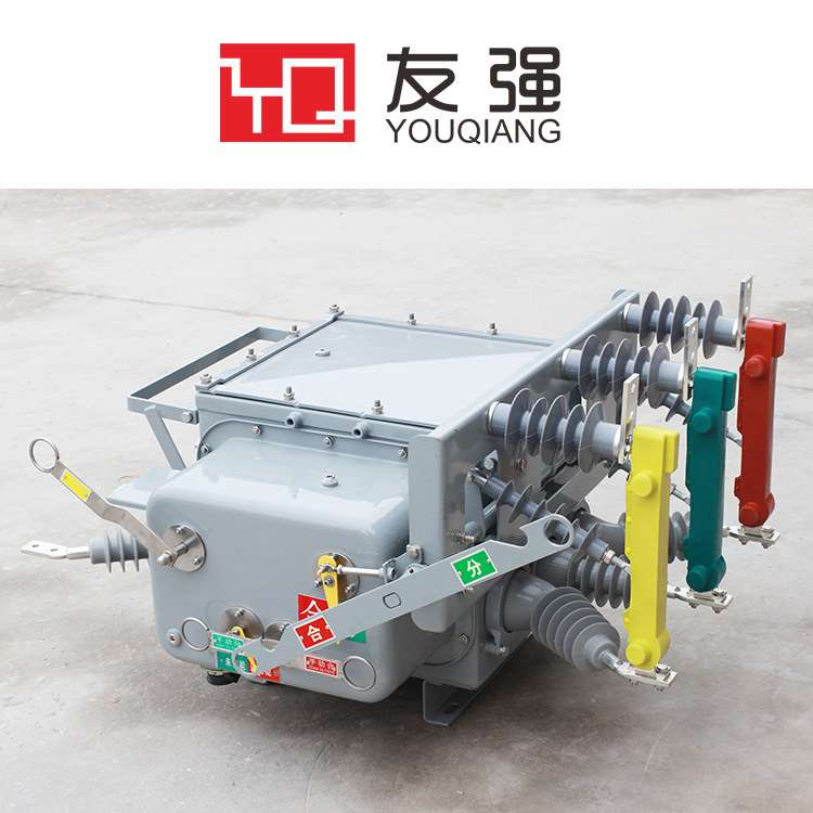 10KV户外高压真空断路器ZW20-12/630A-20KA分界开关手动操作中压