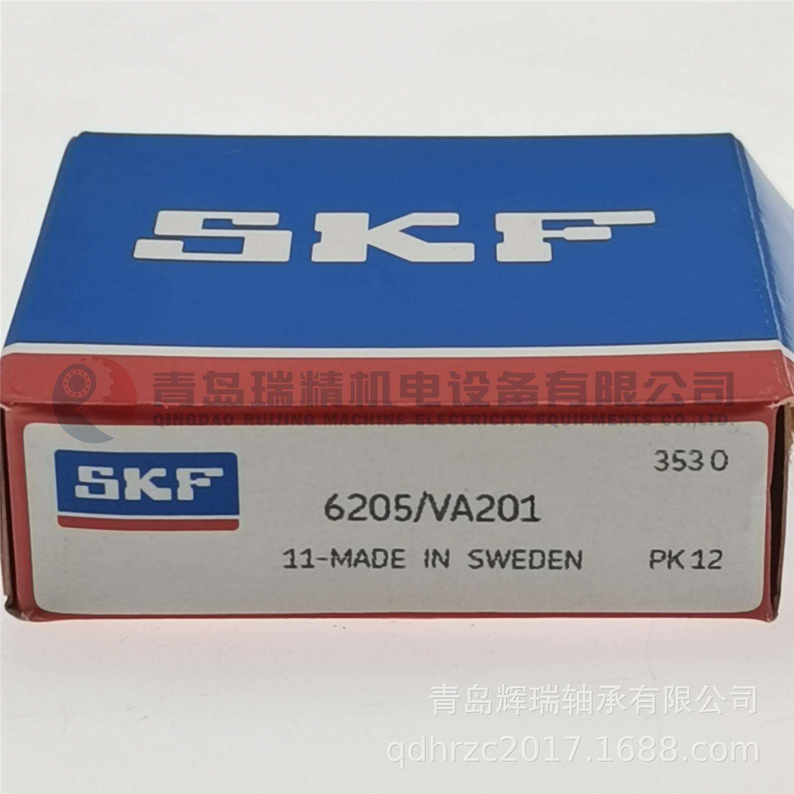 S-K-F 耐高温深沟球轴承 6205/VA201 温度范围：-30° +250°
