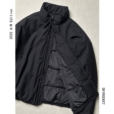 SKYROCKET半高拉链立领羽绒服