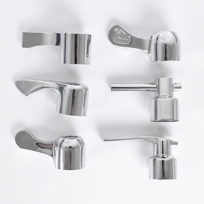 快开小龙头拨手配件单冷洗衣机菜盆水龙头开关把手柄一字白板组装