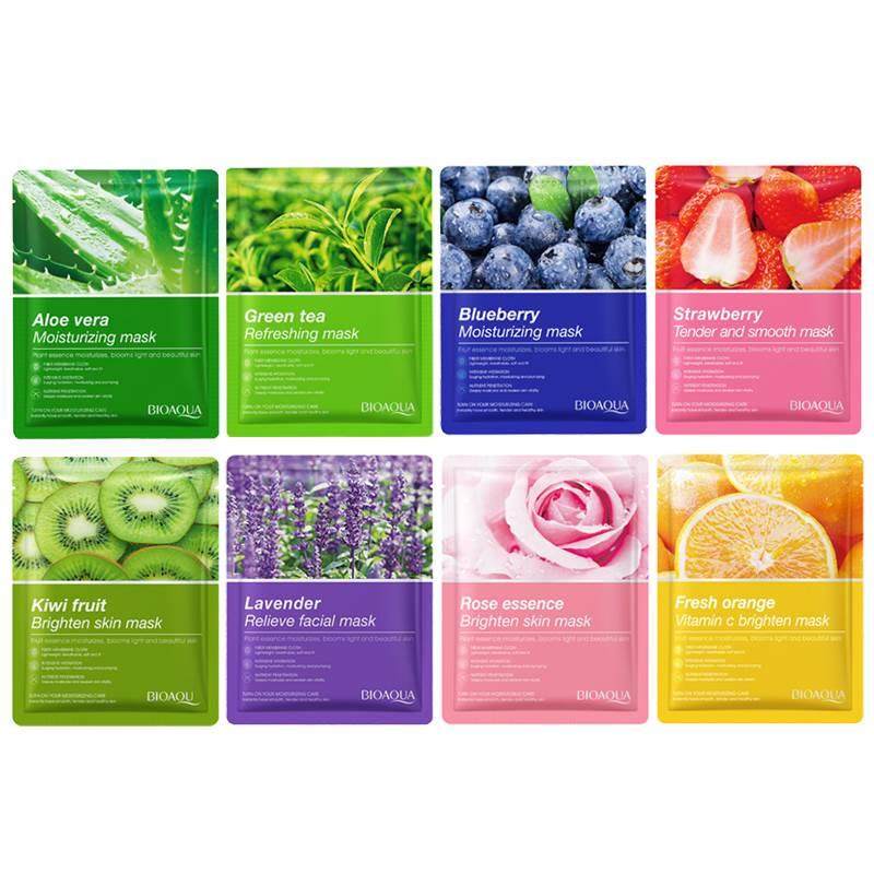 8-Piece Natural Plant Face Masks Variety Set - Product image 2