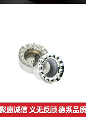 JUYI聚义 数控刀片 RCGT0602MO-LH BP810 加工铝件 R3圆弧 车刀片