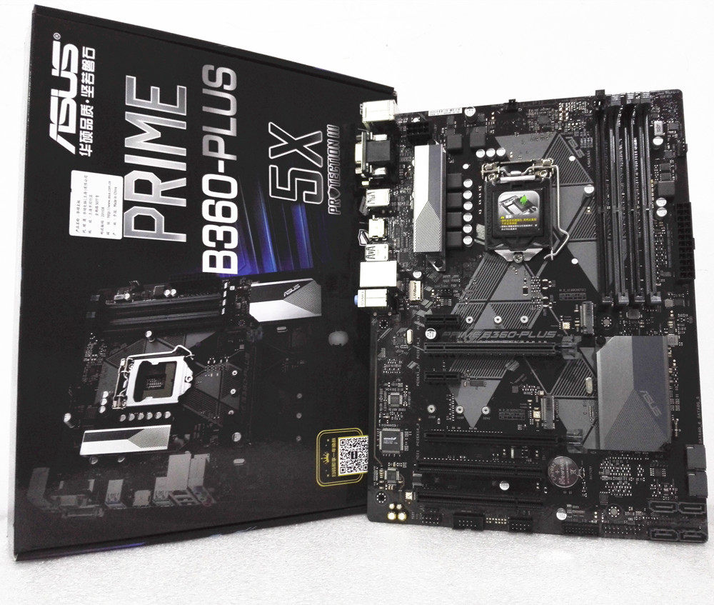 Asus/ ASUS B360-PLUS computer Desktop computer game a main board support DDR4 Memory i3 i5 CPUin the Computer Hardware/Monitor/Computer Peripherals , Motherboard  category - from Buy2taobao.com to provide professional Taobao agent buy service