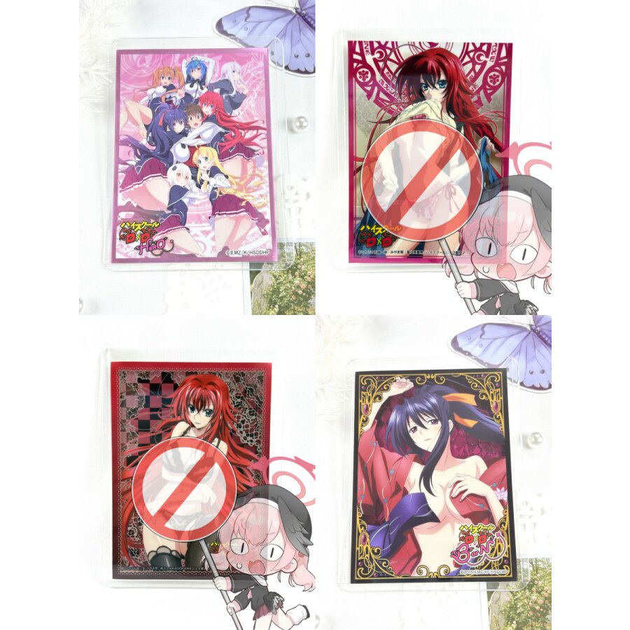 恶魔高校莉雅丝朱乃日谷收藏卡套图片