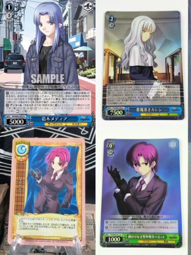 正版日谷卡牌 Fate/hollow ataraxia fha巴泽特 卡莲 WS黑白双翼