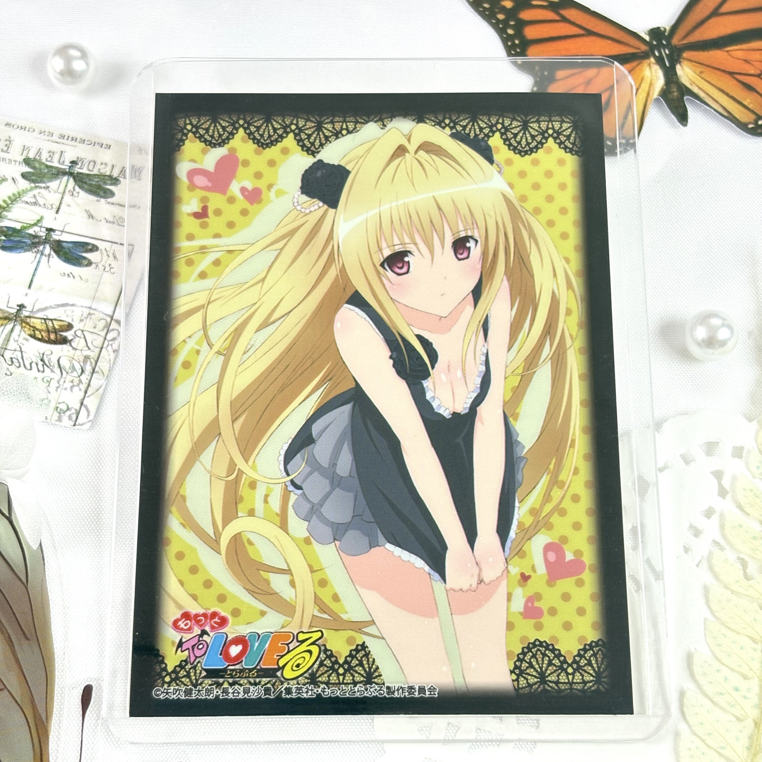 正版Tolove出包王女小暗lala梦梦娜娜收藏卡套WS黑白双翼