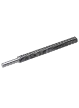 30度梯形丝杠  一端台阶型 右螺纹 MTSRA MTSBRA RMTSRA  MTSTRA