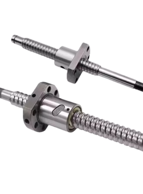 压轧滚珠丝杠 LCC07/LCC08-100~400轴径8 导程2 标准螺帽型