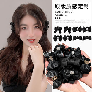 蝴蝶结抓夹小号公主头发夹女2025侧边夹刘海碎发夹子头饰