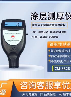 CM8855涂层测厚仪一体式测厚仪CM8828漆膜测厚仪膜厚计铁基测