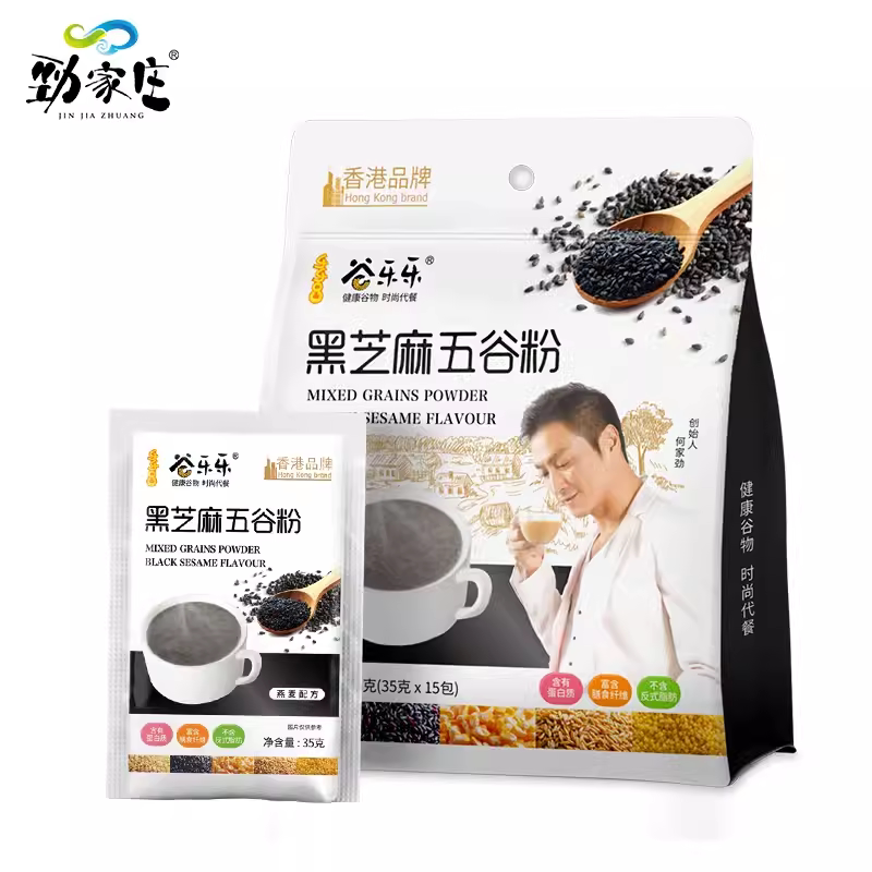 劲家庄芝麻粉多谷物冲调代餐粉