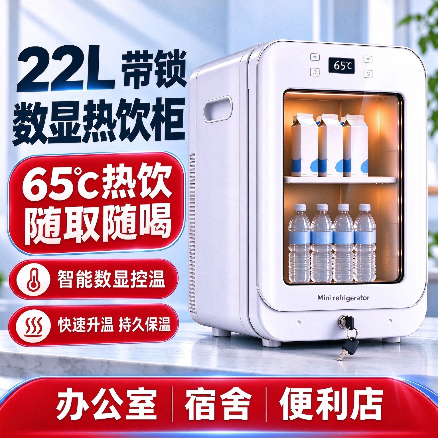冬季迷你便携恒温加热保温箱