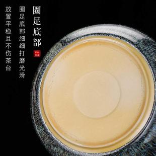 窑变鎏银茶洗缸水盂功夫笔洗茶具盆配件大全陶瓷器精品家用品中式