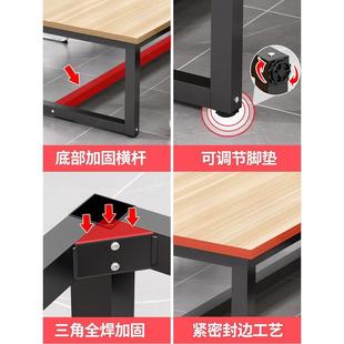 会议桌长桌简约现代长方形办公室大桌子洽谈桌长条桌工作台办公桌
