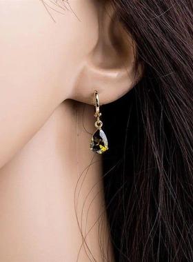 Wholesale Jewelry -- Drop Water Zircon Earrings For Women Go