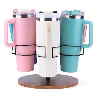 Bottle Organizer Cup Holder Water Storage Rotating Slots