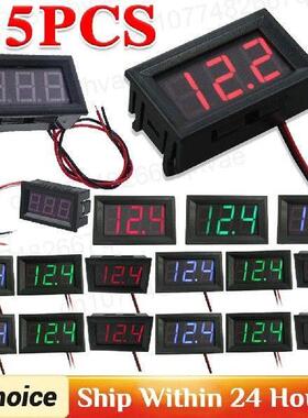 DC4.5V-30V Digital Voltmeter Waterproof 0.56 Inch Voltage