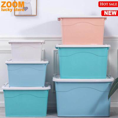 Large plastic storage box moving boxes packing quilt Storage