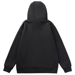 Men's Hoodies Pullover Classic Black Hoodie for Men Casu