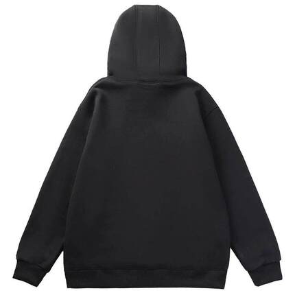 Men's Hoodies Pullover Classic Black Hoodie for Men Casu