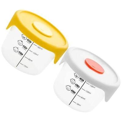 2 Pcs Portable Baby Food Box Infant Bowl Containers Boxes