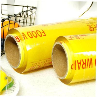 Plastic Food Wrap Fixing Dispenser Cutter Cling Film Wrap