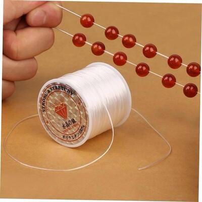 Wear bracelet string crystal elastic rope beads elastic wax