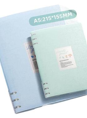 a5 b5 binder book活页笔记本记事本 student exercise notebook