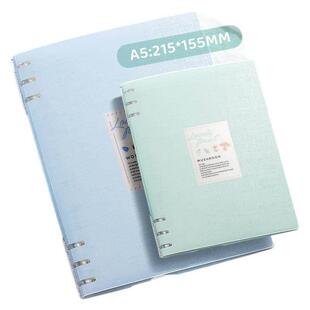 a5 b5 binder book活页笔记本记事本 student exercise notebook