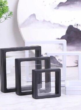 PE Thin Film Suspension Jewelry Display Box Transparent