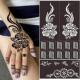 Temporary Tattoo Stencils Feet Henna Templates Hands