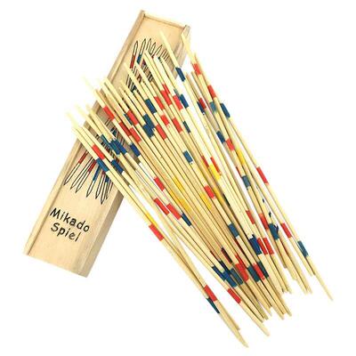 Baby Educational Wooden Traditional Mikado Spiel Pick Up Sti