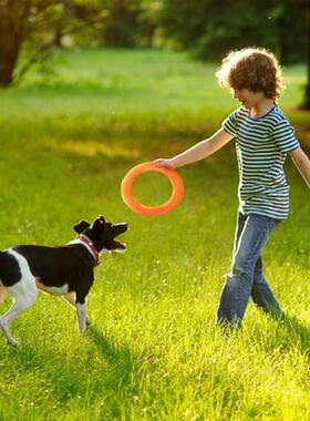 18/27CM Dog Toys for Large Dogs EVA Interactive Training Rin