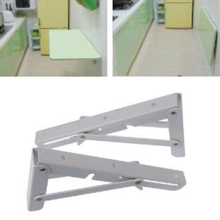 Folding Reinforced Shelf Brackets Steel Stainless Pcs
