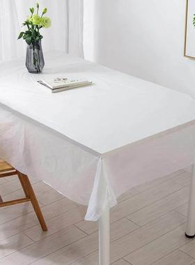 20pcs Disposable table cloth oilproof plastic tablecloth