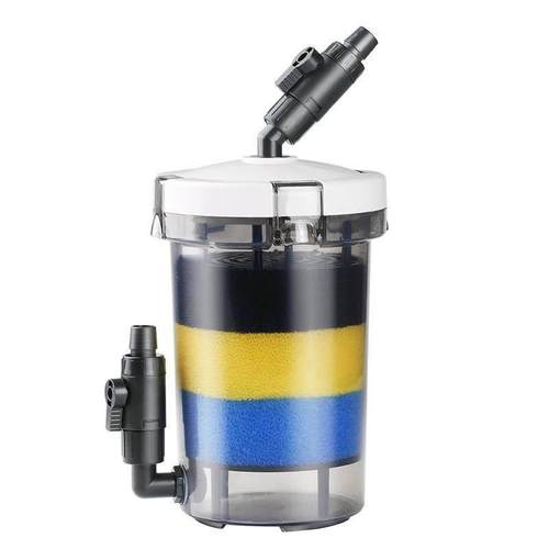 Aquarium tank outside silent filter bucket multilayer filter