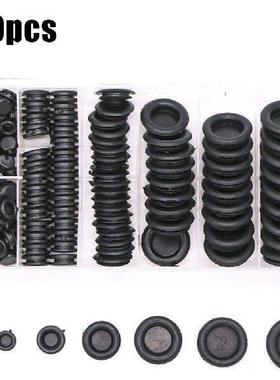170Pcs Waterproof Sealing Rubber Cables Grommet Kit 7-25mm