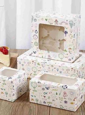 Muffin Cupcake packaging box Cupcake 10 pieces 蛋糕包装盒
