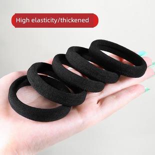 band female hair rope tie black rubber elasticity Hair high