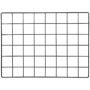 Coat Hanger Shelf Display Stand Photo Wall Grid Iron