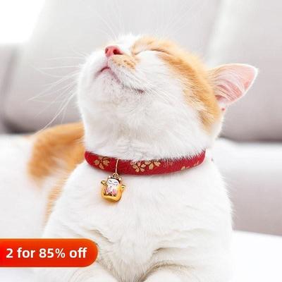 cat bell collar decorative dog collar necklace pet collar