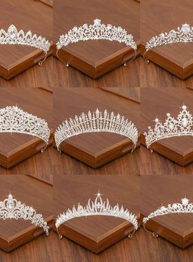 Bridal Tiara Hair Crown Wedding Hair Accessories For Women S