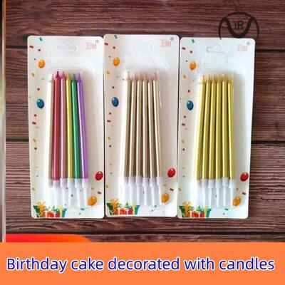 Exquisite birthday candle smokeless Birthday cake decoration