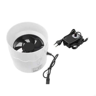 110mm Exhaust Fan Duct Fan Window Air Boosters Air