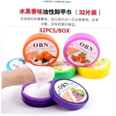 fruit smell nail polish remover towel healthy